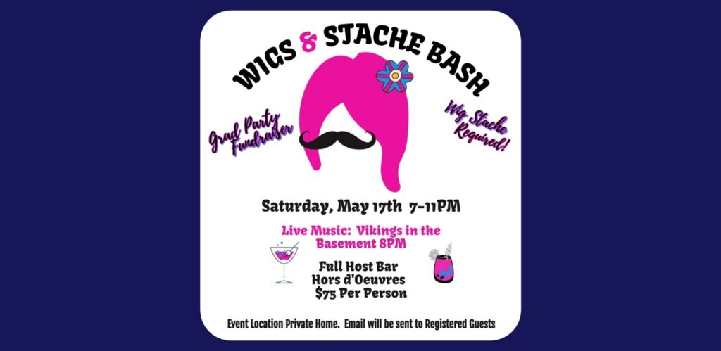 Back by Popular DemandWigs and Stache Bash!
Learn more